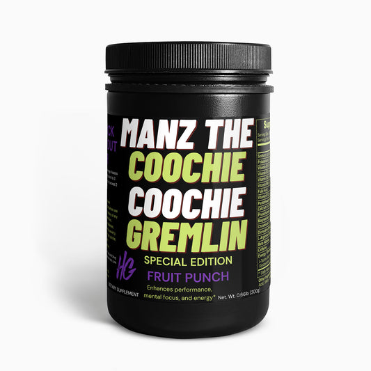 Prod by manz COOCHIE GREMLIM Nitric Shock Pre-Workout Powder (Fruit Punch)