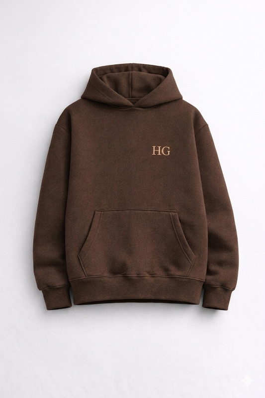 HG BROWN LUX HOODIE